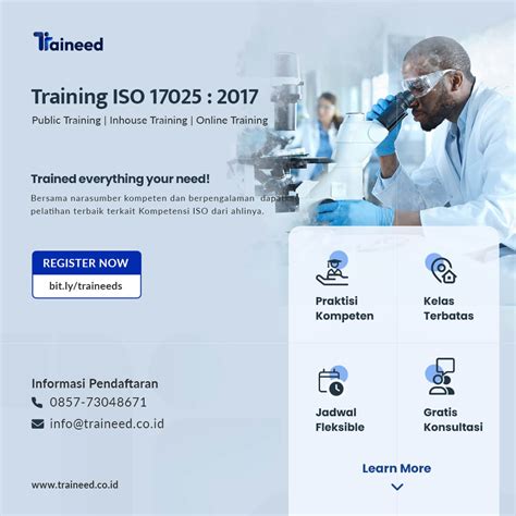 Training ISO 17025 2017 Persiapan Laboratorium