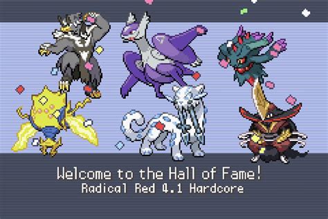 Finally Cleared Hardcore Mode R Pokemonradicalred