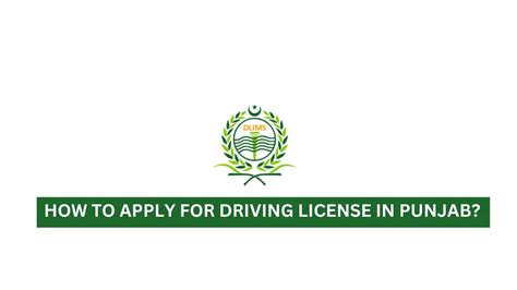 How To Apply For Driving License In Punjab Incpak