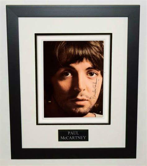 #7-Paul McCartney Signed 8×10 Photograph - ROCK STAR galleryROCK STAR ...