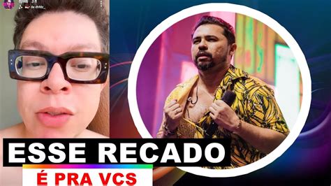 Dj Ivis manda recado para cantores que gravam suas composições sem