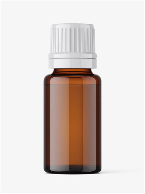 Amber Essential Oil Bottle Mockup Smarty Mockups