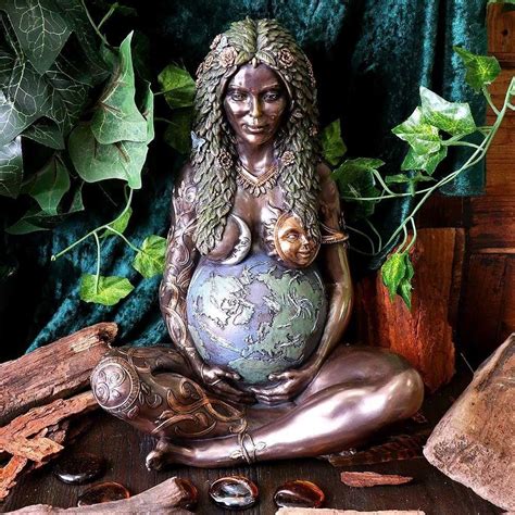 Pregnant Mother Nature Art