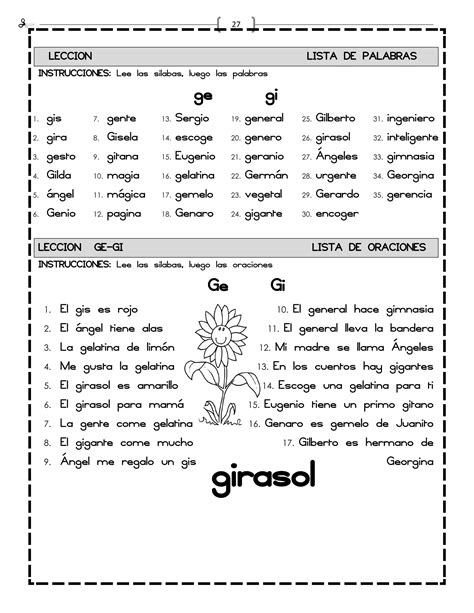 Pr Lista De Palabras Para Aprender A Leer Recuerda La Lectura Pdf