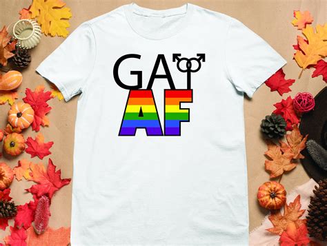 Gay Af Svg Gay Af Png Gay Pride Svg Gay Pride Clipart Gay Side Svg LGBTQ Svg Rainbow Svg