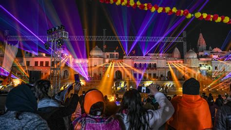 Ram Temple Inauguration: Glimpse of Ayodhya days before consecration ...