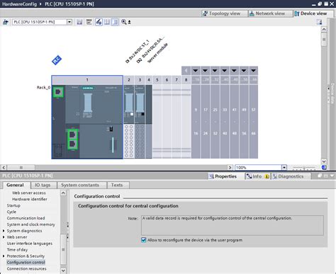 Optional Hardware Configuration Control In Tia Portal Dmc Inc