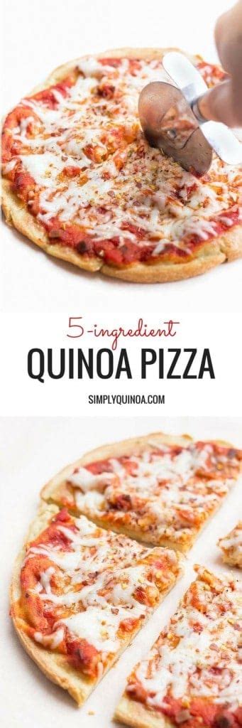 The BEST Quinoa Pizza Crust Vegan GF Simply Quinoa