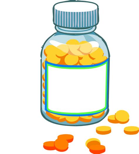 Pill Bottle Clip Art Clip Art Library