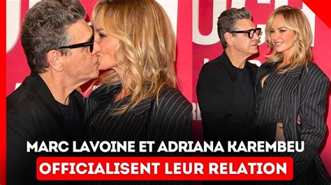 Marc Lavoine Et Adriana Karembeu Officialisent Leur Relation Et S