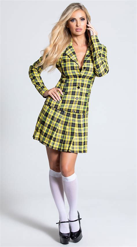 Yellow Plaid Dress