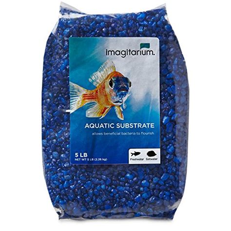 Imagitarium Dark Blue Aquarium Gravel, 5 lbs | Aquarium Edge