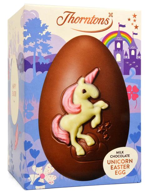 Michelles Specialities Thorntons Milk Chocolate Unicorn Egg G