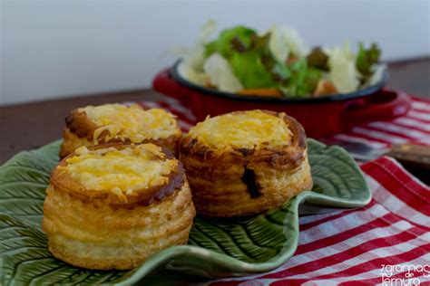 Vol Au Vent De Bacalhau E Legumes Gramas De Ternura