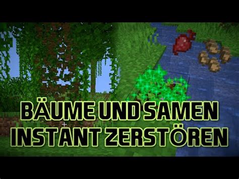 AUTOMATISCHES FARMEN IN MINECRAFT INSTANT BÄUME UND SEEDS ABBAUEN