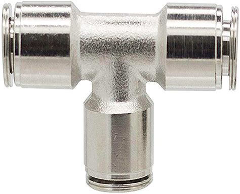 Buy Utah Pneumatic Pack Of Nickel Plated Brass Push To Connect