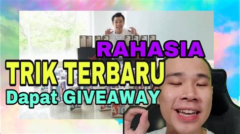 TERBONGKAR RAHASIA TIPS CARA MENANG GIVEAWAY TERBARU CARA