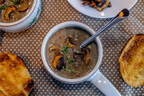 Vegan Cream Of Mushroom Soup Hildas Kitchen Blog