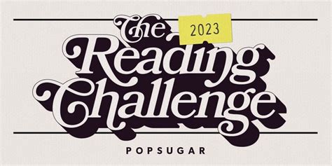 Take The 2023 Popsugar Reading Challenge Popsugar Entertainment Uk