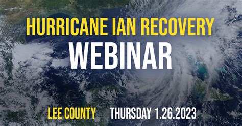 Hurricane Ian Webinar Series Lee County Becker