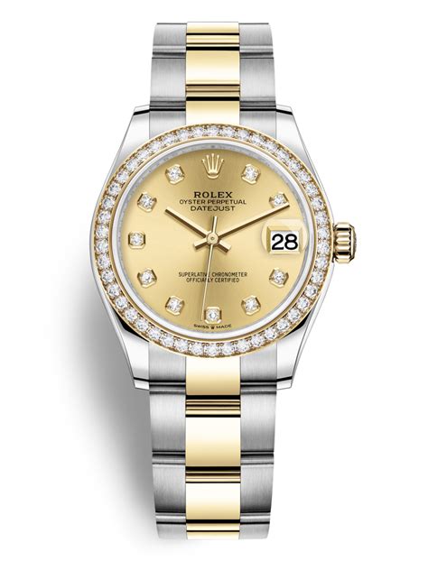 Đồng Hồ Rolex Datejust 31 M278383rbr 0025 Oystersteel Vàng Vàng Và Kim