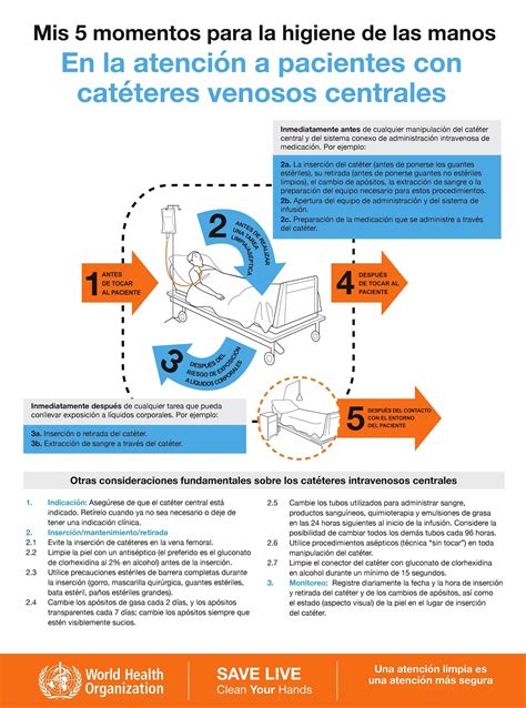 Higiene De Las Manos En La Atenci N A Pacientes Con Cat Teres Venosos