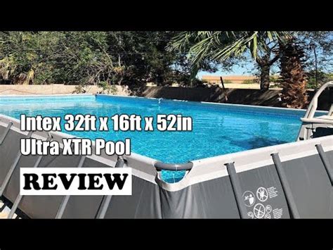 Intex 32ft X 16ft X 52in Ultra XTR Pool 2022 Review YouTube