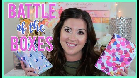 IPSY VS BIRCHBOX JULY 2016 BATTLE OF THE BOXES YouTube