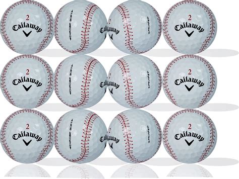 Amazon Baseball Callaway Chromesoft Golf Balls Refinished 12 Pack