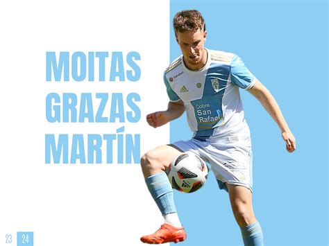 Martín Salvador e a SD Compostela separan os seus camiños