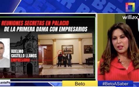 Patricia Chirinos sobre reunión de Lilia Paredes con empresarios Hay