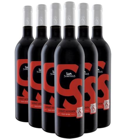 Pays D Oc Cabernet Sauvignon Rouge Lot De X Cl Les Vignerons