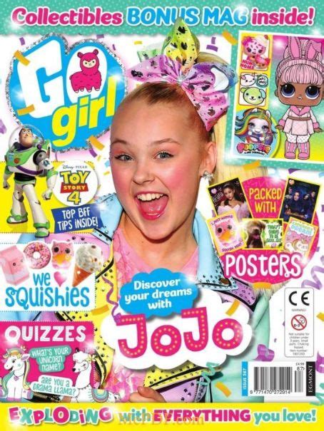 Buzz Lightyear, Toy Story 4, JoJo Siwa, Go Girl Magazine July 2019 ...