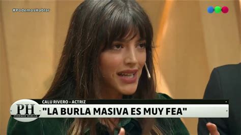 Calu Rivero Fui Abusada Por El Sistema Y El Machismo Podemos