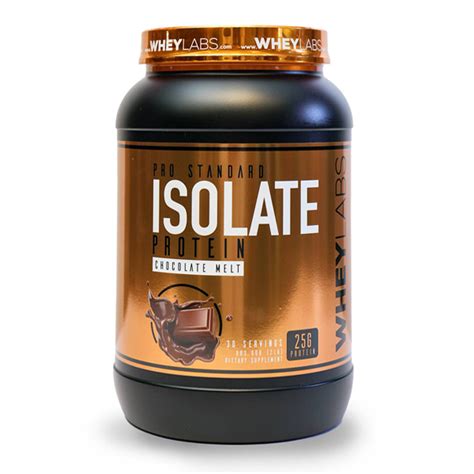 Whey Labs Pro Standard Isolate Protein 2 Lbs