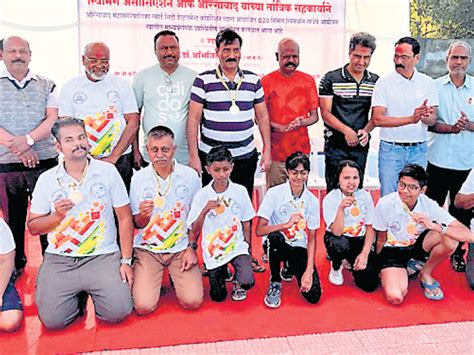 Swimmingathon Winners Celebrated The Swimathon Competition Was Held In