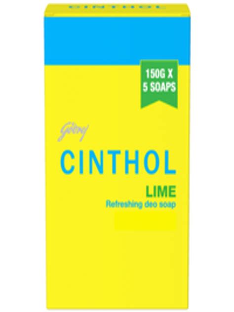 Buy Cinthol 5pcs Lime Refreshing Deo Soap 150g Each Soap For Unisex 27273486 Myntra