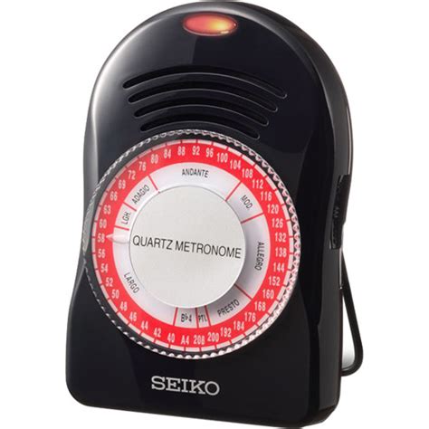 SEIKO SQ50V Quartz Metronome SQ50 V B H Photo Video