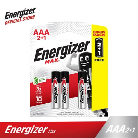 Jual Baterai Energizer Alkaline Max Aaa Bp Shopee Indonesia