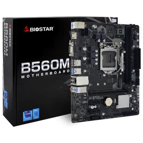 PLACA MAE BIOSTAR B560MHP M 2 DDR4 VGA HDMI S1200