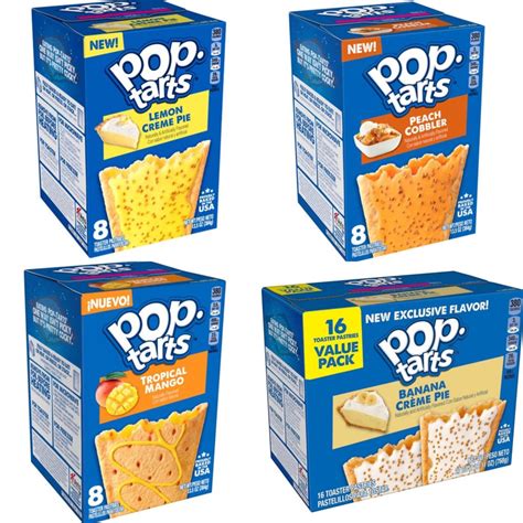 Review Kelloggs Lemon Creme Pie Pop Tarts Junk Banter