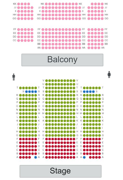 Seating Chart – Lincoln Theatre