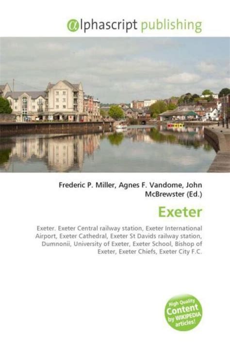 Exeter Frederic P Miller U A Taschenbuch Englisch Ean 9786130033835 Ebay