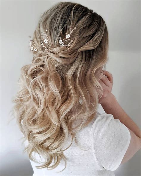 Half Up Half Down Wedding Hairstyles Top Looks Expert Tips Artofit