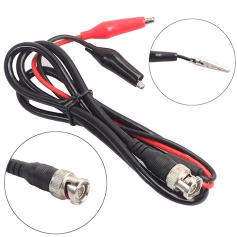 Set Multifunction Combination Test Cable Wire Bnc Male Plug To Dual