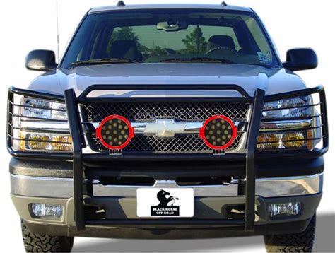 Black Horse Classic Black Grille Guard Kit 17gj23ma Plr Realtruck