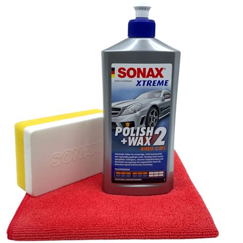 Sonax Xtreme Polish Wax 2 Hybrid NPT 500 Ml Set 10000980