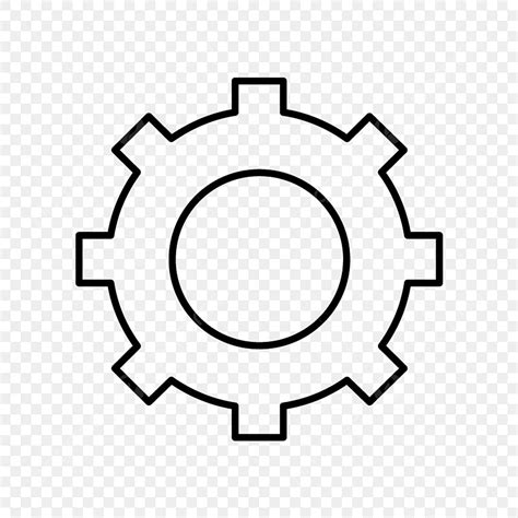 Dibujo De Vector Icono Ajuste PNG dibujos Antecedentes Cog Diseño