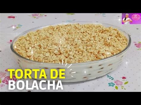 Torta De Bolacha Simples E F Cil Youtube