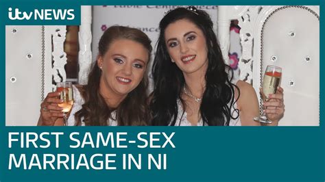 First Same Sex Marriage Takes Place In Northern Ireland During Lgbt